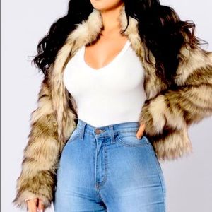 Furnanda Faux Fur Coat - Fashion Nova